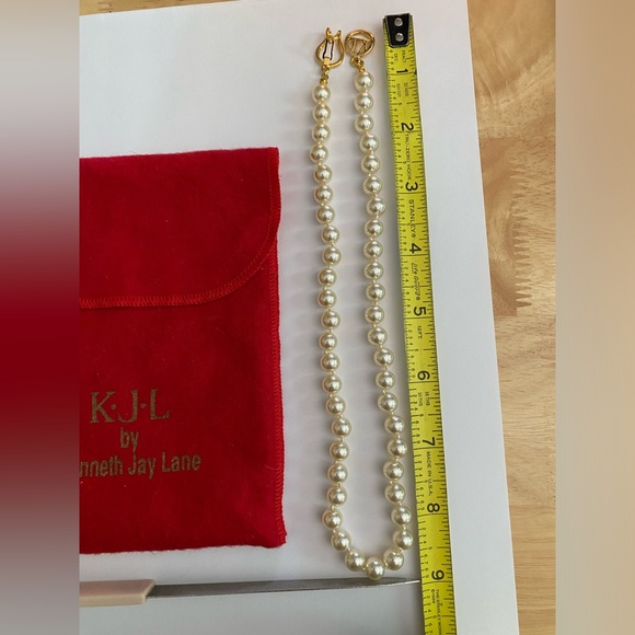 Vnt Kenneth Jay Lane pearls - Picture 5 of 10